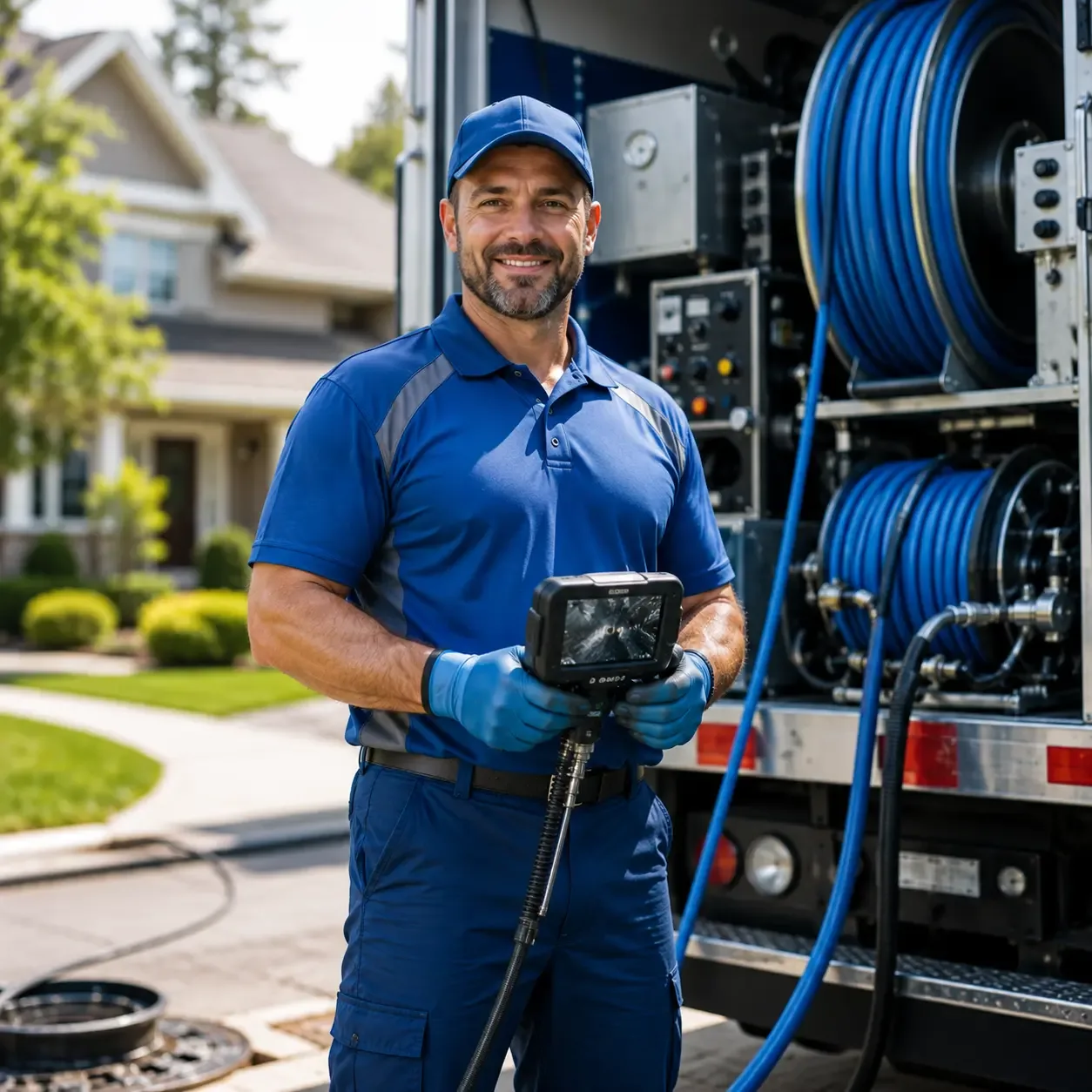 Local outdoor drain cleaning specialists in Lewisville, AR